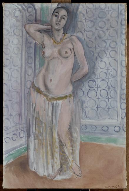 Henri Matisse - Odalisque in blue or white slave 1922